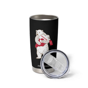Greenland Is Not For Sale Tumbler Cup Greenland Bear Hug TS11 Print Your Wear