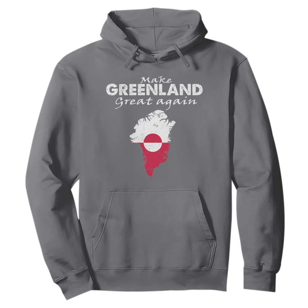 Make Greenland Great Again Hoodie Act USA 51st State Greenland TS11 Charcoal Print Your Wear