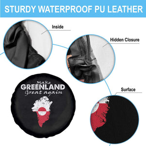 Make Greenland Great Again Spare Tire Cover Act USA 51st State Greenland TS11 Print Your Wear