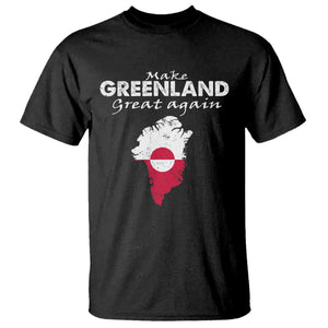 Make Greenland Great Again T Shirt Act USA 51st State Greenland TS11 Black Print Your Wear