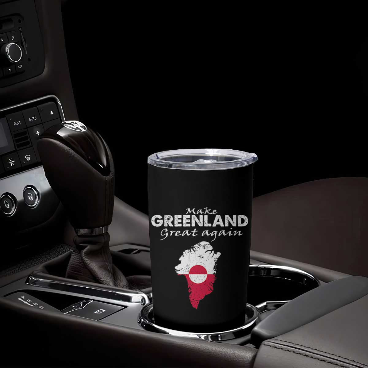 Make Greenland Great Again Tumbler Cup Act USA 51st State Greenland TS11 Print Your Wear