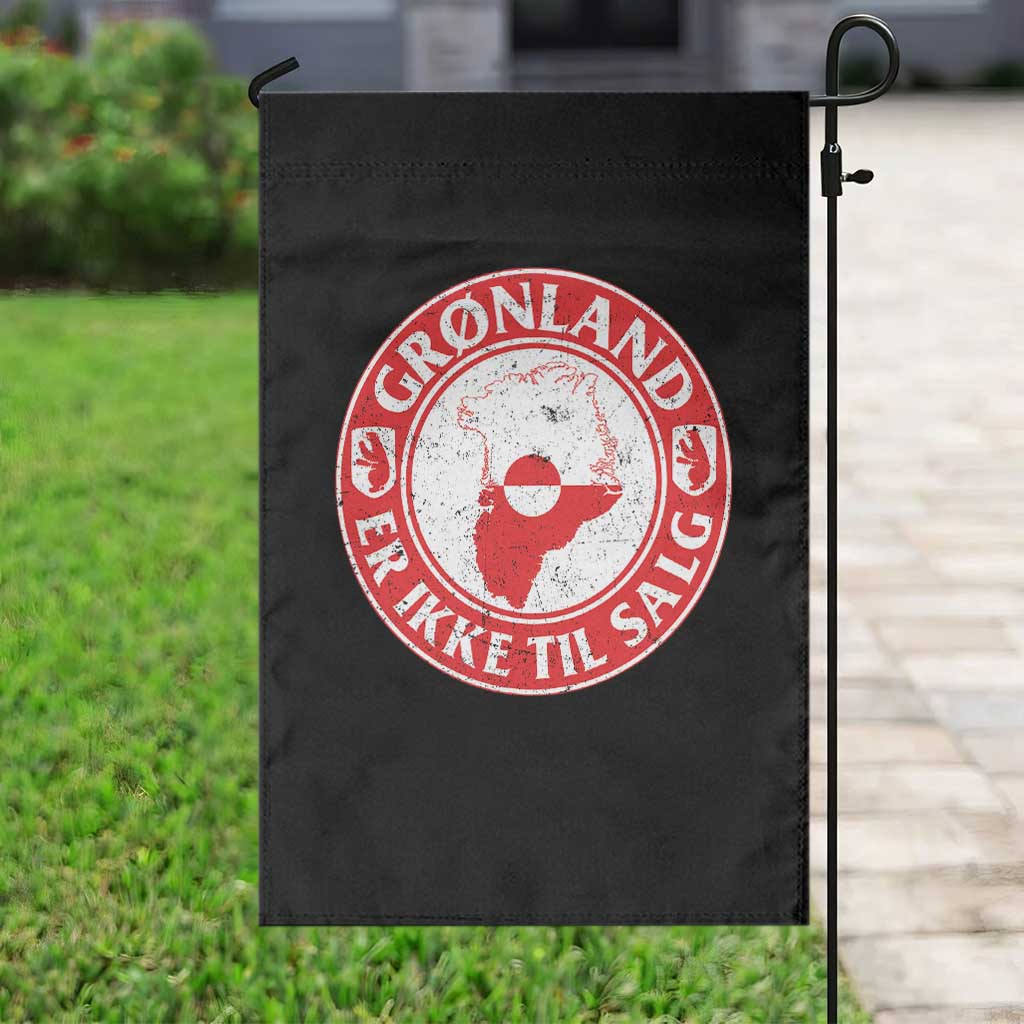 Greenland Is Not For Sale Garden Flag Gronland Er Ikke Til Salg Greenland Protest TS11 Print Your Wear