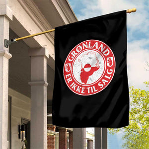 Greenland Is Not For Sale Garden Flag Gronland Er Ikke Til Salg Greenland Protest TS11 Print Your Wear