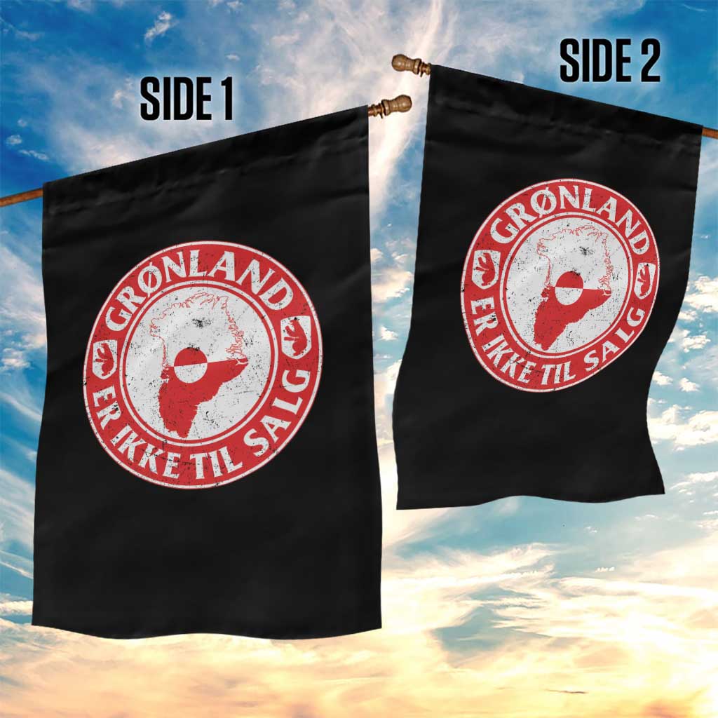 Greenland Is Not For Sale Garden Flag Gronland Er Ikke Til Salg Greenland Protest TS11 Print Your Wear