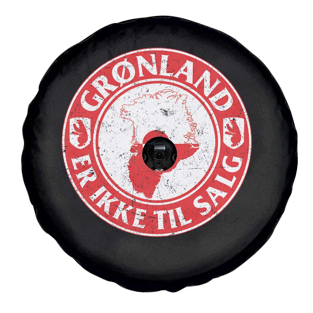 Greenland Is Not For Sale Spare Tire Cover Gronland Er Ikke Til Salg Greenland Protest TS11 Print Your Wear