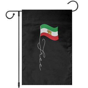 Free Iran Garden Flag Patriotic Iranian Lion and Sun Flag TS11 Black Print Your Wear