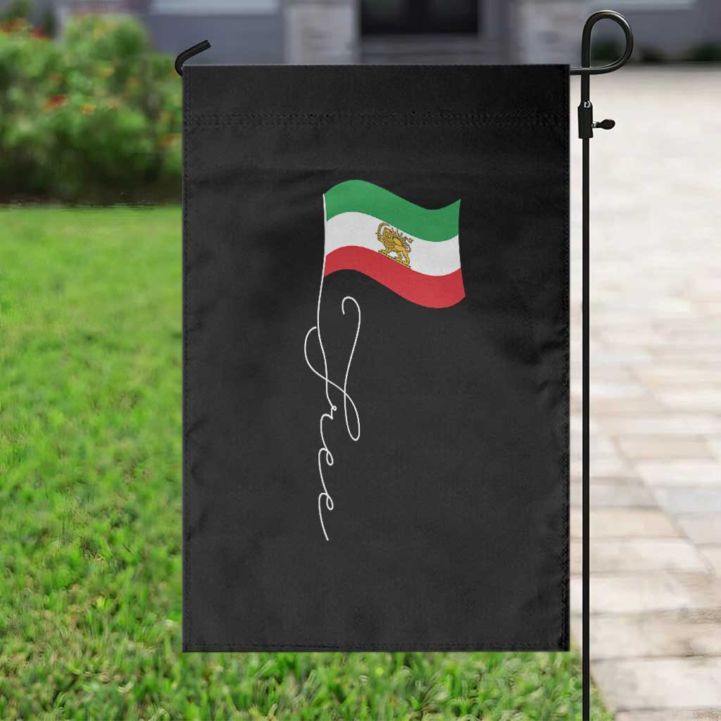 Free Iran Garden Flag Patriotic Iranian Lion and Sun Flag TS11 Print Your Wear
