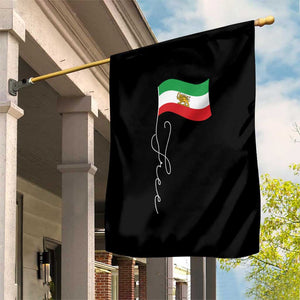 Free Iran Garden Flag Patriotic Iranian Lion and Sun Flag TS11 Print Your Wear