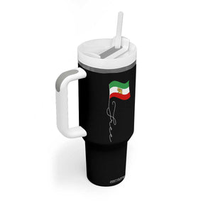 Free Iran Tumbler With Handle Patriotic Iranian Lion and Sun Flag TS11 Print Your Wear