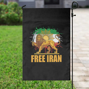 Free Iran Garden Flag Iran Flag Lion And Sun Persian Pride Iranian Protests TS11 Print Your Wear