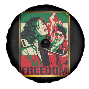 Free Iran Protest Spare Tire Cover Support Women Life Freedom Statement TS11 Print Your Wear