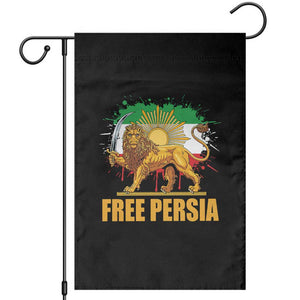 Free Persian Garden Flag Iran Flag Lion And Sun Persian Pride Iranian Protests TS11 Black Print Your Wear