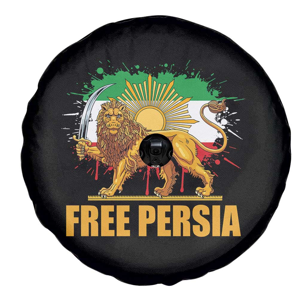 Free Persian Spare Tire Cover Iran Flag Lion And Sun Persian Pride Iranian Protests TS11 Print Your Wear