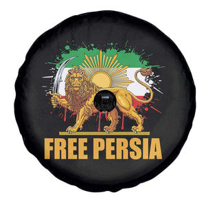 Free Persian Spare Tire Cover Iran Flag Lion And Sun Persian Pride Iranian Protests TS11 Print Your Wear