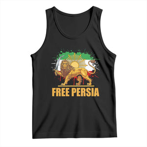 Free Persian Tank Top Iran Flag Lion And Sun Persian Pride Iranian Protests TS11 Black Print Your Wear