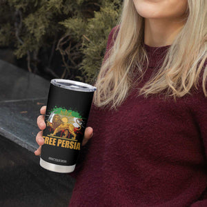 Free Persian Tumbler Cup Iran Flag Lion And Sun Persian Pride Iranian Protests TS11 Print Your Wear