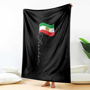 Persian Freedom Throw Blanket Free Iran Proud Persian Iranian TS11 Print Your Wear