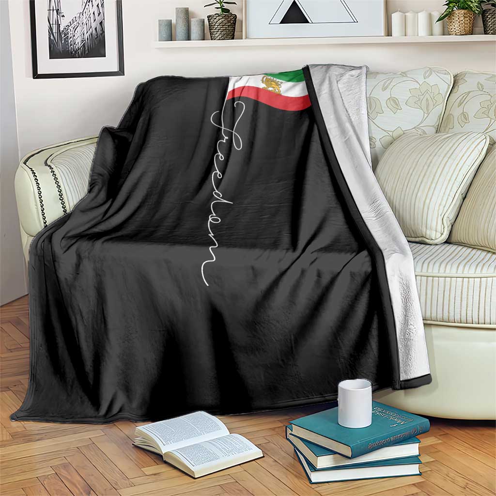 Persian Freedom Throw Blanket Free Iran Proud Persian Iranian TS11 Print Your Wear