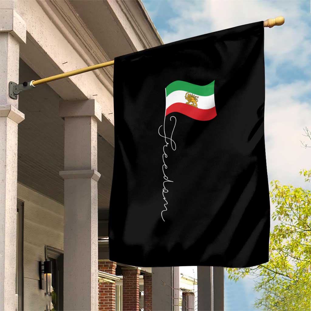 Persian Freedom Garden Flag Free Iran Proud Persian Iranian TS11 Print Your Wear