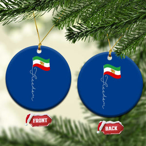 Persian Freedom Ceramic Ornament Free Iran Proud Persian Iranian TS11 1pc Blue Print Your Wear