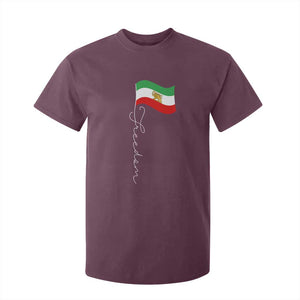Persian Freedom T Shirt For Kid Free Iran Proud Persian Iranian TS11 Maroon Print Your Wear
