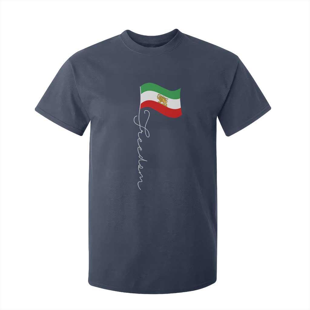 Persian Freedom T Shirt For Kid Free Iran Proud Persian Iranian TS11 Navy Print Your Wear