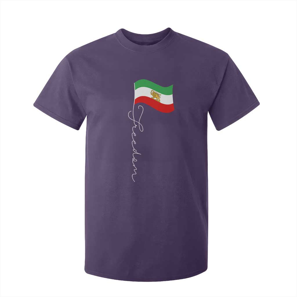 Persian Freedom T Shirt For Kid Free Iran Proud Persian Iranian TS11 Purple Print Your Wear