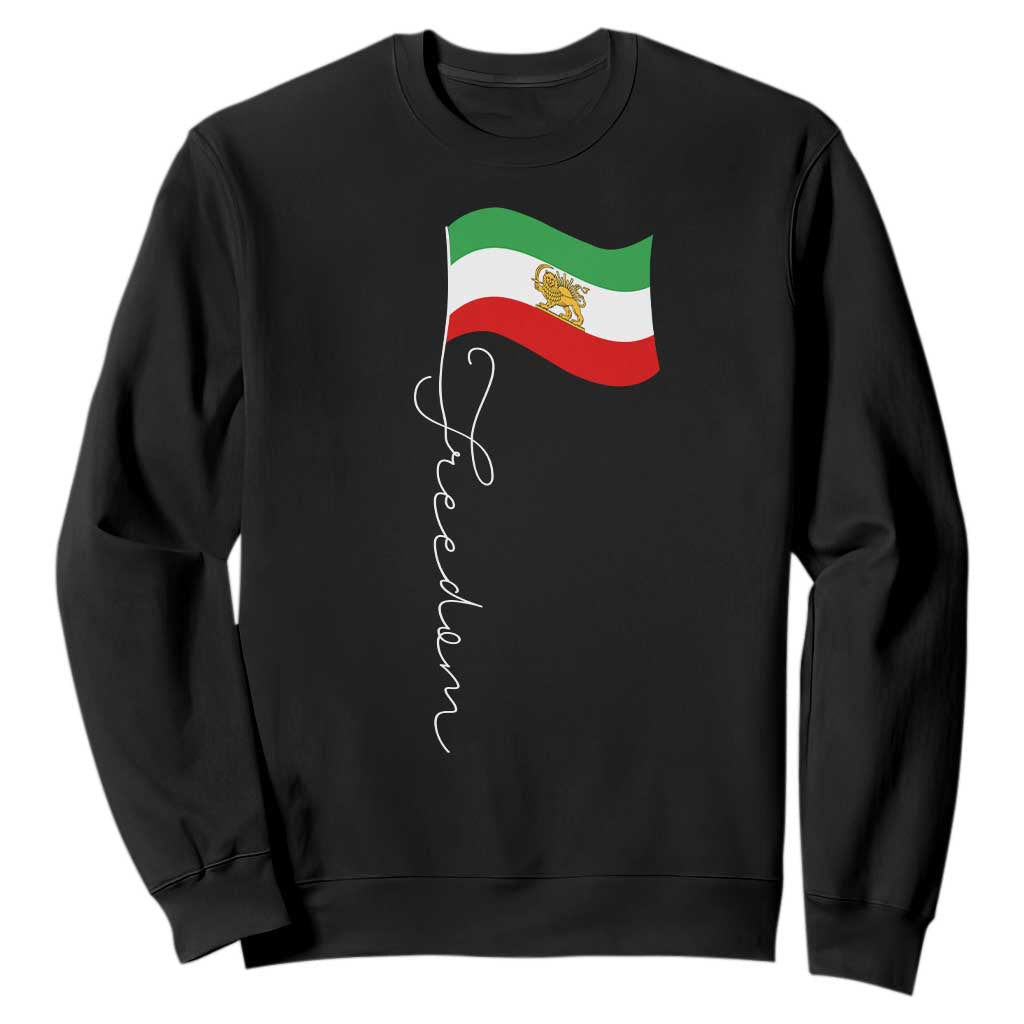 Persian Freedom Sweatshirt Free Iran Proud Persian Iranian TS11 Black Print Your Wear