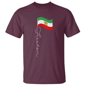 Persian Freedom T Shirt Free Iran Proud Persian Iranian TS11 Maroon Print Your Wear