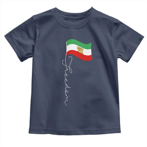 Persian Freedom Toddler T Shirt Free Iran Proud Persian Iranian TS11 Navy Print Your Wear