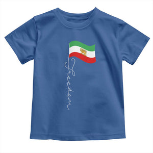 Persian Freedom Toddler T Shirt Free Iran Proud Persian Iranian TS11 Royal Blue Print Your Wear