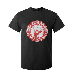 Greenland Is Not For Sale T Shirt For Kid Political Statement Arms of Greenland TS11 Black Print Your Wear