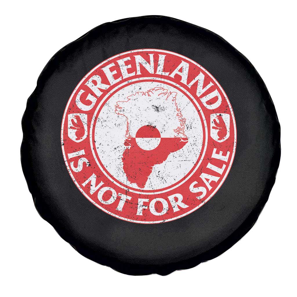 Greenland Is Not For Sale Spare Tire Cover Political Statement Arms of Greenland TS11 Print Your Wear