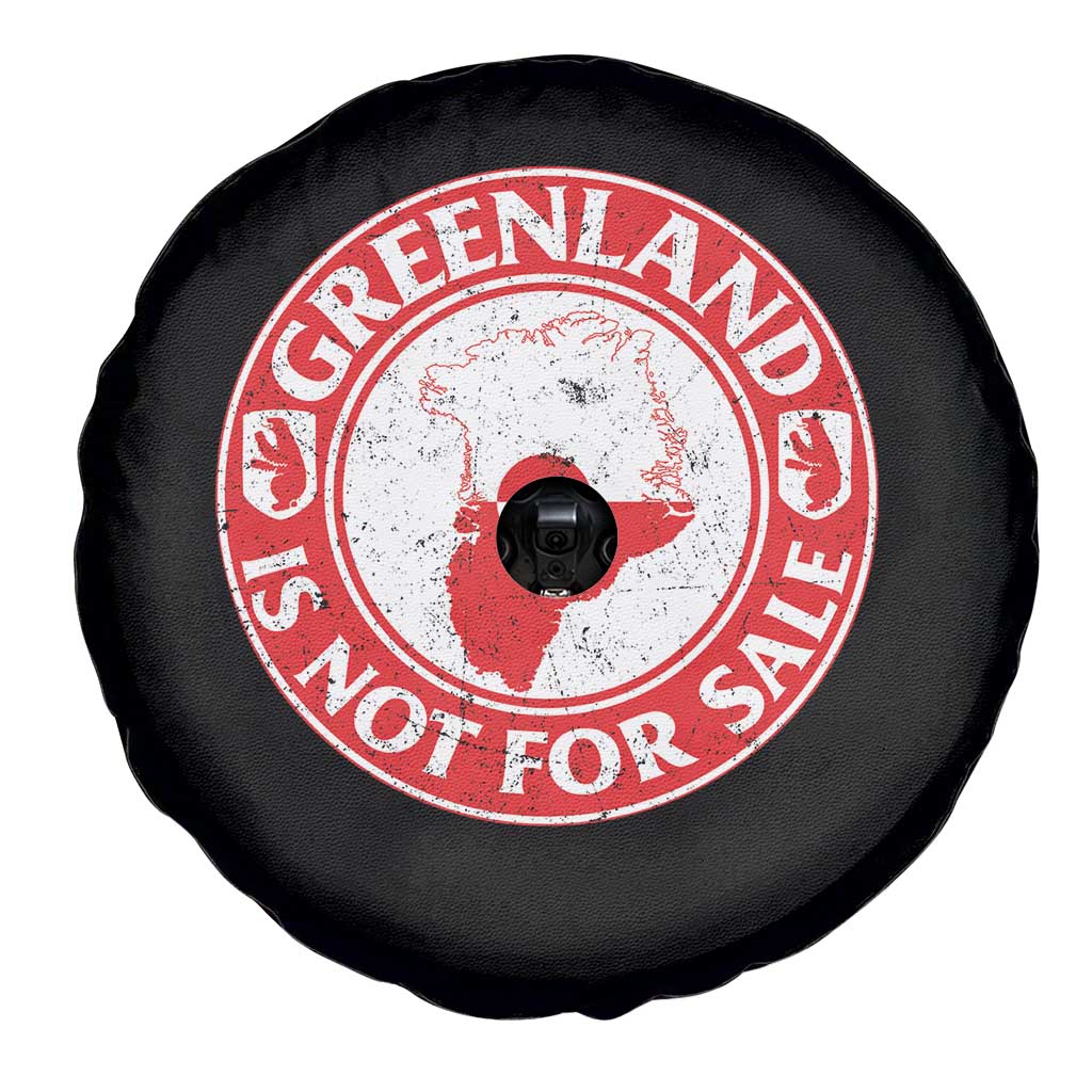 Greenland Is Not For Sale Spare Tire Cover Political Statement Arms of Greenland TS11 Print Your Wear