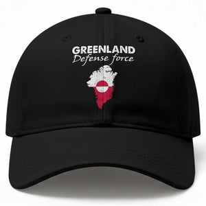 Greenland Defense Force Baseball Cap Political Statement Greenland Policy TS11 Print Your Wear