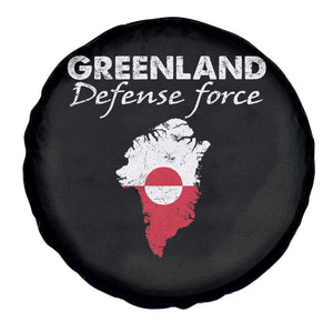 Greenland Defense Force Spare Tire Cover Political Statement Greenland Policy TS11 Print Your Wear