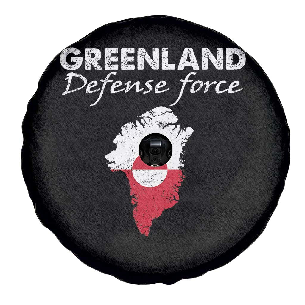 Greenland Defense Force Spare Tire Cover Political Statement Greenland Policy TS11 Print Your Wear