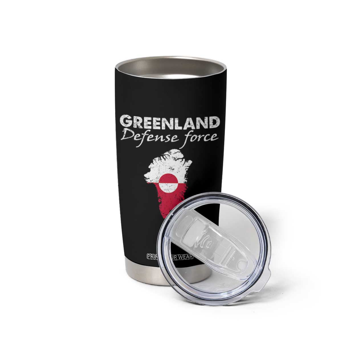 Greenland Defense Force Tumbler Cup Political Statement Greenland Policy TS11 Print Your Wear