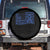 Funny Colorectal Cancer Awareness Spare Tire Cover Get Your Rear In Gear Vintage American Flag TS11 No hole Black Print Your Wear