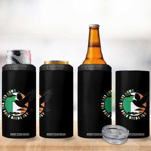 Irish Pride 4 in 1 Can Cooler Tumbler Baby Let The Free Birds Fly Ireland Flag Shamrock TS11 Print Your Wear