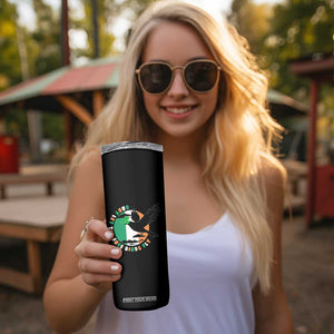 Irish Pride Skinny Tumbler Baby Let The Free Birds Fly Ireland Flag Shamrock TS11 Print Your Wear