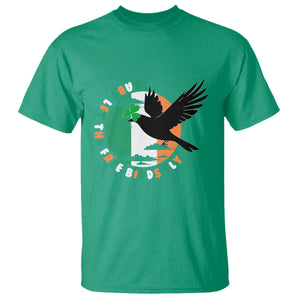 Irish Pride T Shirt Baby Let The Free Birds Fly Ireland Flag Shamrock TS11 Irish Green Print Your Wear