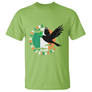 Irish Pride T Shirt Baby Let The Free Birds Fly Ireland Flag Shamrock TS11 Lime Print Your Wear
