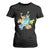 Earth Day Save Our Planet T Shirt For Women Cute Dinosaurs Around World TS11 Black Print Your Wear