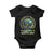 Happy Earth Day Baby Onesie We Are All Connected Let's Take Care Of The Earth TS11 Black Print Your Wear