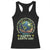 Happy Earth Day Racerback Tank Top We Are All Connected Let's Take Care Of The Earth TS11 Black Print Your Wear