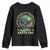 Happy Earth Day Youth Sweatshirt We Are All Connected Let's Take Care Of The Earth TS11 Black Print Your Wear
