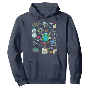 Earth Day Ecological sustainability Environment Protection Hoodie TS11 Navy Print Your Wear