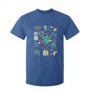 Earth Day Ecological sustainability Environment Protection T Shirt For Kid TS11 Royal Blue Print Your Wear