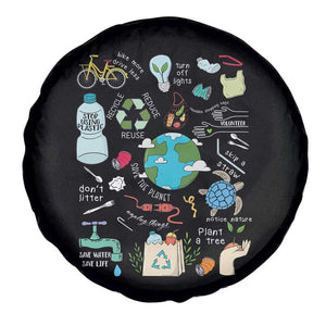 Earth Day Ecological sustainability Environment Protection Spare Tire Cover TS11 Print Your Wear